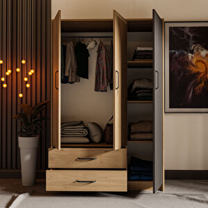 3508 Grande Modern 120x182 3 Kapili Gardrop Sepet Trevi̇so