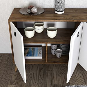1612 Elite 180 Cm Modern Konsol Amalfi̇ Beyaz