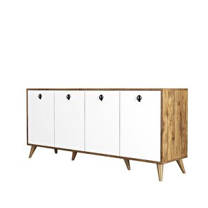 1612 Elite 180 Cm Modern Konsol Amalfi̇ Beyaz