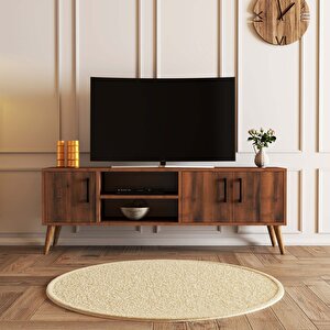 1582 Exxen 150 Cm (ahşap Ayakli) Tv Üni̇tesi̇ Hat