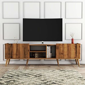 1340 Lotus 180 Cm (ahşap Ayakli) Tv Üni̇tesi̇ Hat