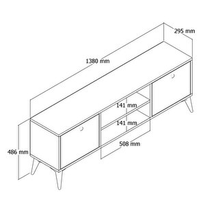 1122 Dolce 138 Cm Tv Üni̇tesi̇ Sepet