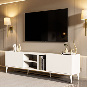 1320 Elegante 180 Cm Tv Üni̇tesi̇ Beyaz