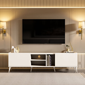 1320 Elegante 180 Cm Tv Üni̇tesi̇ Beyaz