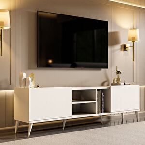 1320 Elegante 180 Cm Tv Üni̇tesi̇ Beyaz