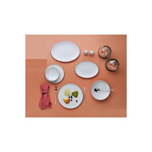 Jolly 56 Parça Bone Porselen Yemek Takımı Altın 01