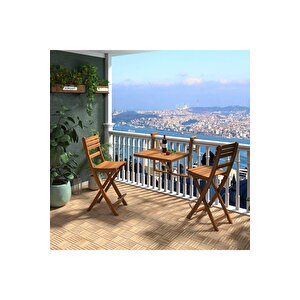 Gerçek Tik Klasik Kilitli Karo Deck Yüzeyi İşlenmemiş 10'lu 20 Çıtalı