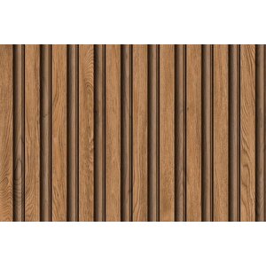 3d Effect 3d Single 2068 Lambiri Panel Ahşap Görünümlü Duvar Kağıdı 5,20 M²