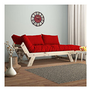 Adalar Masif Natural 2li Kanepe Cpt8108-210 Kırmızı