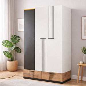 Relax Genç Odası-3 Kapaklı Dolap