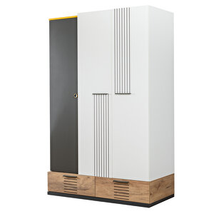 Relax Genç Odası-3 Kapaklı Dolap