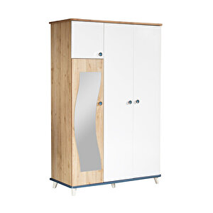 Lotus Genç Odası-3 Kapaklı Dolap