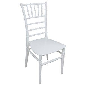 Silver Sandalye Tifany (2 Adet) Beyaz