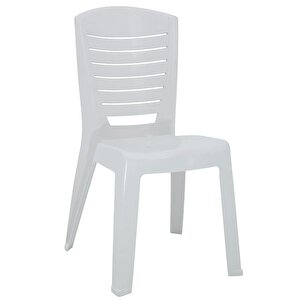 Mandella Zambak Sandalye  (4 Adet) Beyaz
