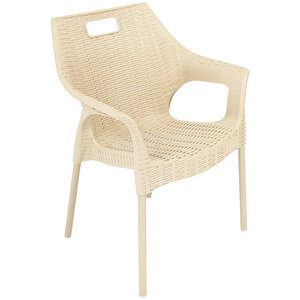 Star Rattan Koltuk Çölbeji (1 Adet)