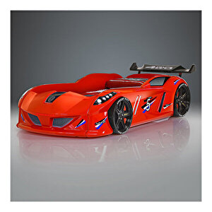 Jaguar Standart Rüzgarlıklı  Arabalı Yatak Kırmızı