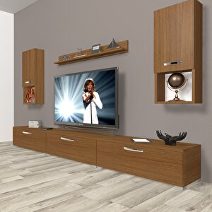 Eko 270da Slm Tv Ünitesi Tv Sehpası Naturel Ceviz