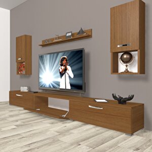 Eko 270da Slm Tv Ünitesi Tv Sehpası Naturel Ceviz
