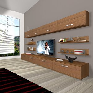Eko 360y Slm Tv Ünitesi Tv Sehpası Naturel Ceviz