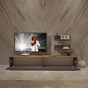 Eko 4b Mdf Std Tv Ünitesi Tv Sehpası Pera Antrasit
