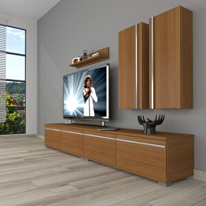 Eko 5200t Mdf Tv Ünitesi Tv Sehpası Naturel Ceviz