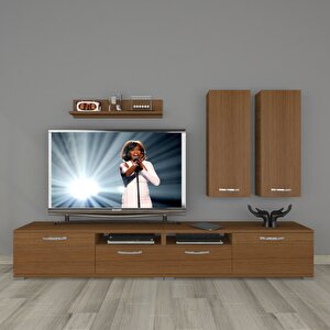 Eko 5220d Mdf Tv Ünitesi Tv Sehpası Naturel Ceviz