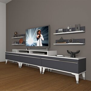 Ekoflex 270r Mdf Silver Tv Ünitesi Tv Sehpası