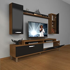 Ekoflex 7 Slm Krom Ayaklı Tv Ünitesi Tv Sehpası