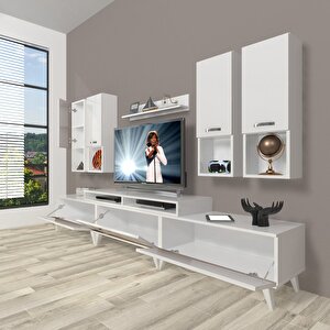 Ekoflex 8da Mdf Retro Tv Ünitesi Tv Sehpası