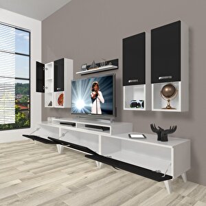 Ekoflex 8da Mdf Retro Tv Ünitesi Tv Sehpası
