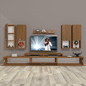 Ekoflex 8da Slm Tv Ünitesi Tv Sehpası Naturel Ceviz