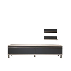 Eko 4 Mdf Std Krom Ayaklı Tv Ünitesi Tv Sehpası