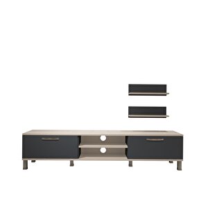 Eko 4 Mdf Dvd Krom Ayaklı Tv Ünitesi Tv Sehpası