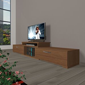 Flex 4 Slm Tv Ünitesi Tv Sehpası Naturel Ceviz