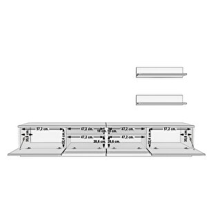 Trendstyle 220r Mdf Tv Ünitesi Tv Sehpası