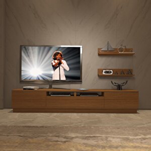 Trendstyle 220rs Mdf Tv Ünitesi Tv Sehpası Naturel Ceviz
