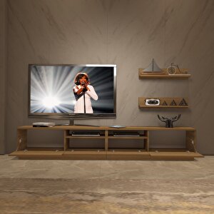 Trendstyle 220rs Mdf Tv Ünitesi Tv Sehpası Naturel Pera