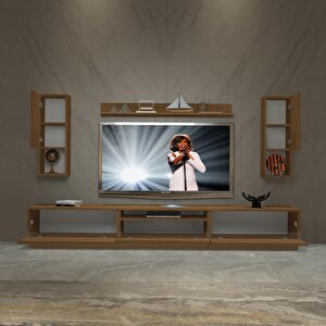 Trendstyle 270da Mdf Tv Ünitesi Tv Sehpası Naturel Ceviz
