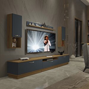 Trendstyle 270da Mdf Tv Ünitesi Tv Sehpası Pera Antrasit
