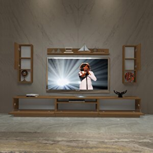 Trendstyle 270da Slm Tv Ünitesi Tv Sehpası Naturel Ceviz
