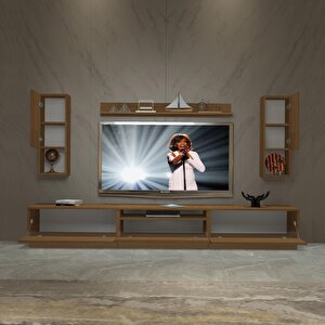 Trendstyle 270das Mdf Tv Ünitesi Tv Sehpası Naturel Ceviz