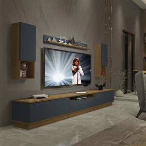 Trendstyle 270das Mdf Tv Ünitesi Tv Sehpası Pera Antrasit