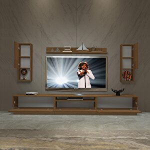 Trendstyle 270das Slm Tv Ünitesi Tv Sehpası Naturel Ceviz