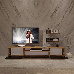 Trendstyle 4s Mdf Tv Ünitesi Tv Sehpası Pera Siyah