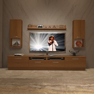 Trendstyle 5220da Mdf Tv Ünitesi Tv Sehpası Naturel Ceviz