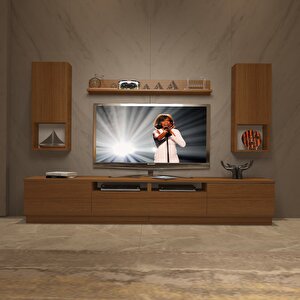 Trendstyle 5220das Mdf Tv Ünitesi Tv Sehpası Naturel Ceviz