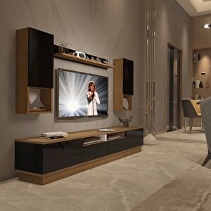 Trendstyle 5220das Mdf Tv Ünitesi Tv Sehpası Pera Siyah