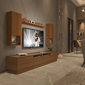 Trendstyle 5220das Slm Tv Ünitesi Tv Sehpası Naturel Ceviz