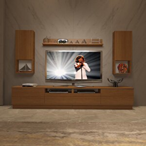 Trendstyle 5220das Slm Tv Ünitesi Tv Sehpası Naturel Ceviz