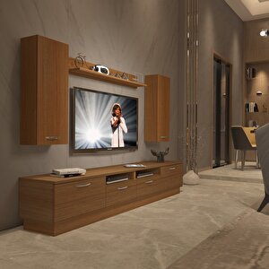 Trendstyle 5220d Mdf Tv Ünitesi Tv Sehpası Naturel Ceviz